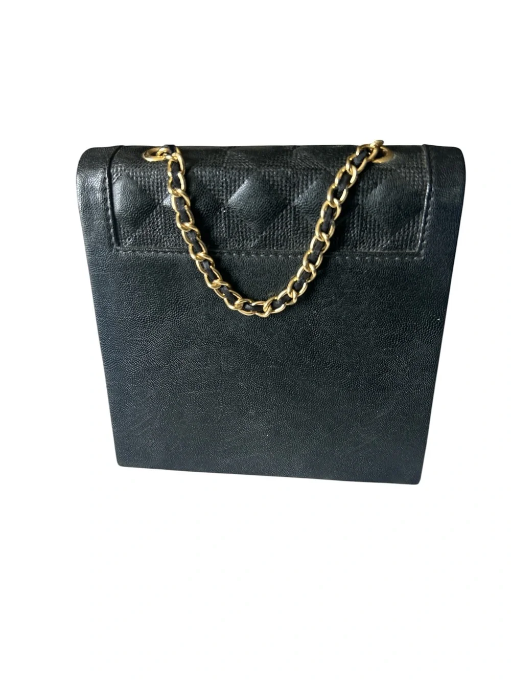 Vintage Avon Quilted Purse-Shaped Jewelry Case